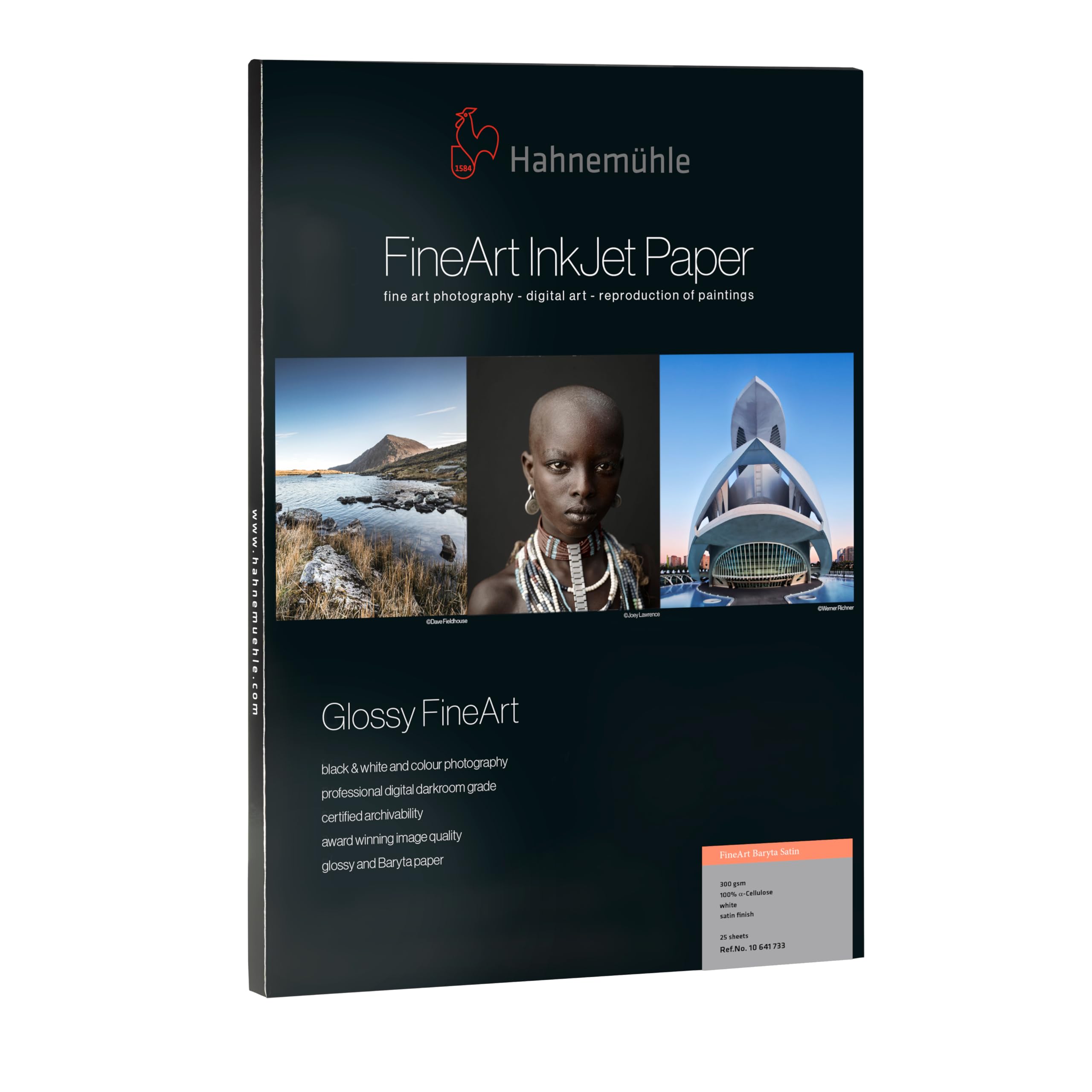 Papier Hahnem?hle Fine Art Baryta Satin 300g, A4, 25 feuilles