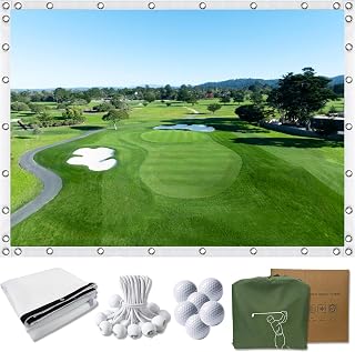Golf Simulator Impact Screen 3D Air Mesh for Golf Training Indoor/Outdoor