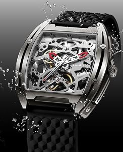 Amazon.com: CIGA Design Skeleton Watch Z Series Titanium