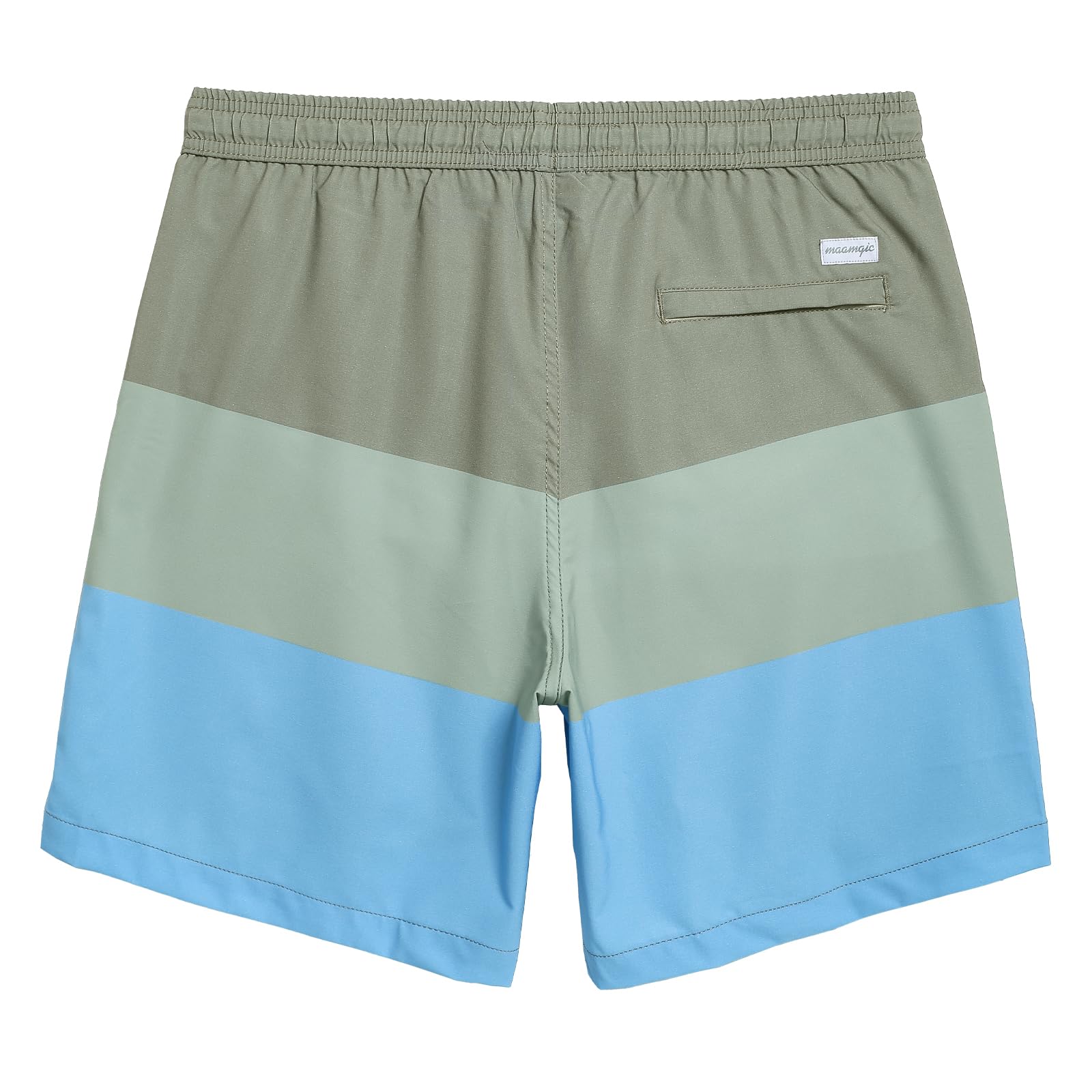 MaaMgic 7" Bañador Elastico Hombre de Natación Estiramiento de 4 vías Secado Rápido Interior de Malla Traje de Baño Deportivos 4-Way Stretch — view 2