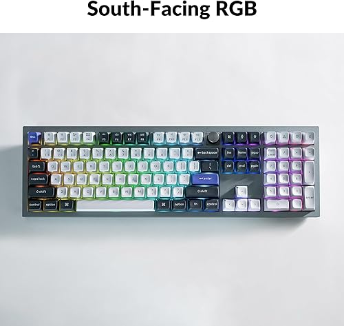 Miniatura 6 de Keychron Q6 Pro Teclado mecánico inalámbrico Bluetooth de aluminio completo para Mac Windows Linux, perilla programable QMKVIA de tamaño completo