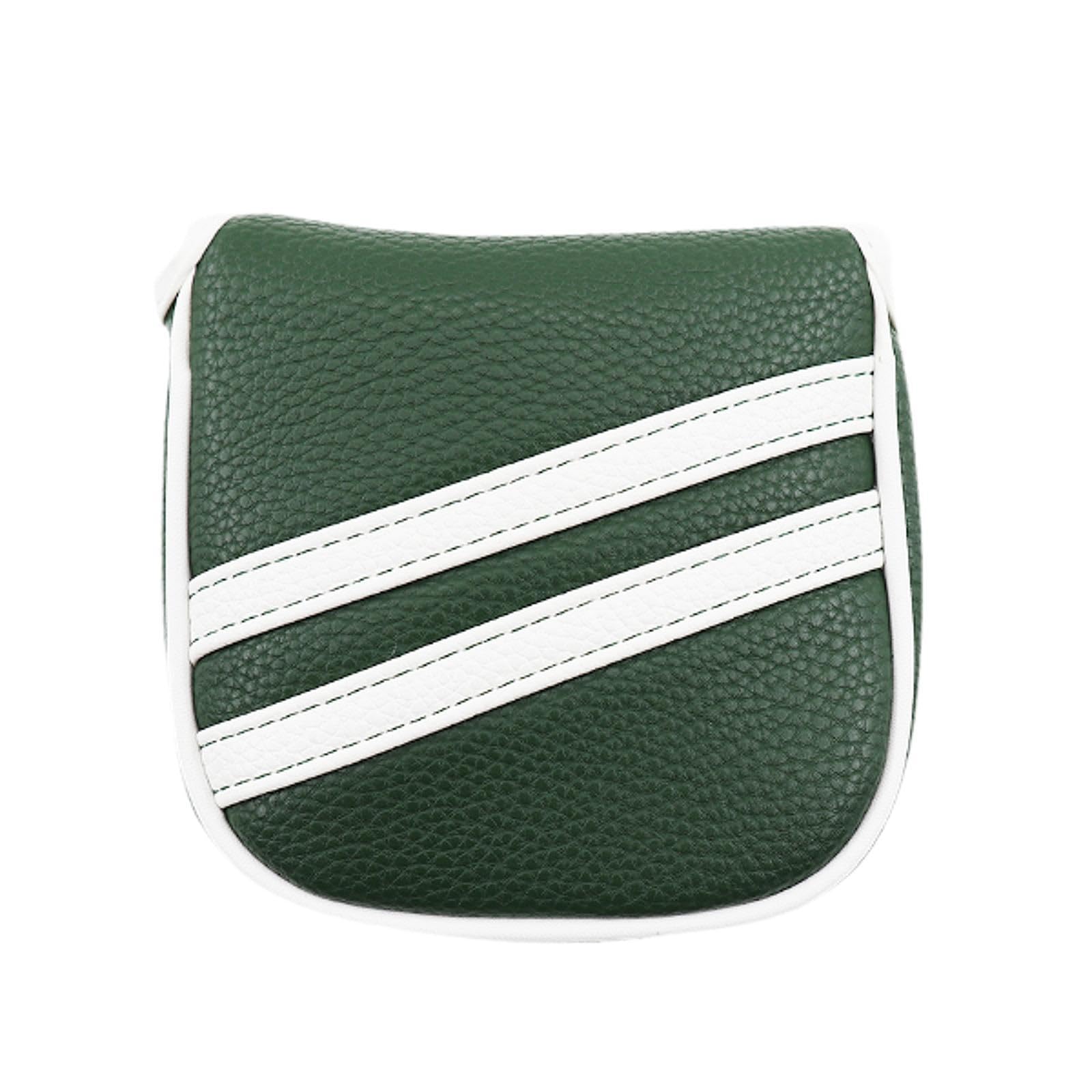 kowaku Golf Mallet Putter Head Cover Golf Putter Protection Stylish Accessories Golf Club Head Cover Golf Mallet Putter Headcover, Green