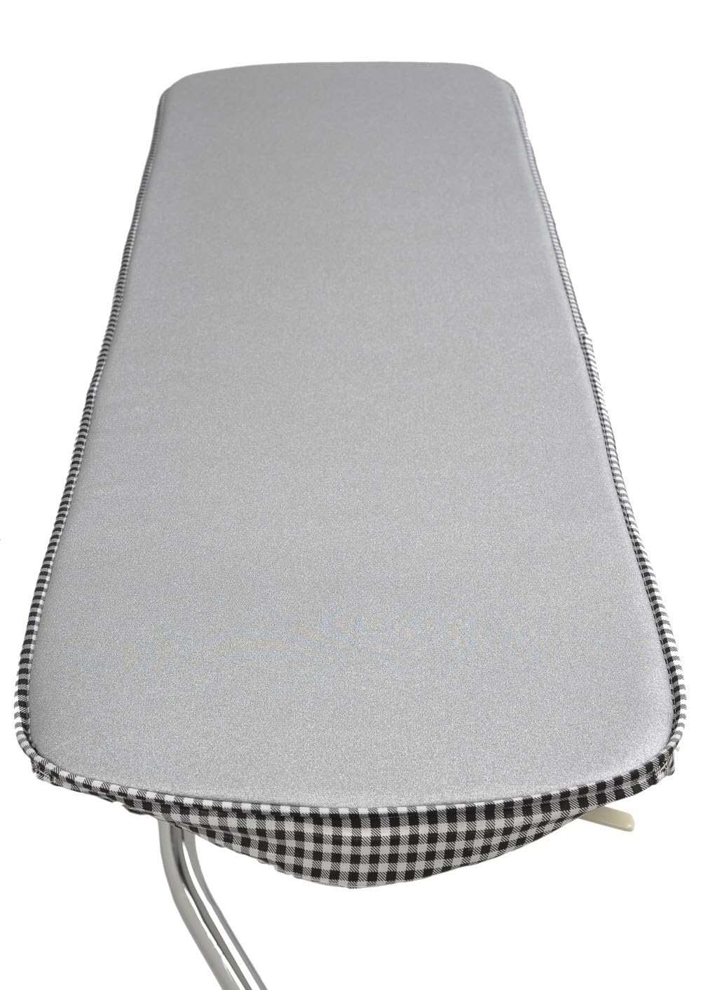 Mabi® 702 – KETTtex-Alu Bügelbrettbezug 138x38 cm − Gegenbügeleffekt − Stromsparend − Hitzebeständig − Langlebig − Dampfbügelgeeignet – Eingenähtes Elastikband – kein Spannklipp