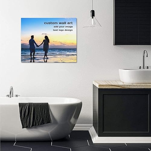 Miniatura 3 de Impresiones en lienzo personalizadas con tus fotos Póster de arte de pared personalizado, regalos de fotos, lienzo enmarcado, arte fotográfico para