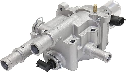 Miniatura 3 de Evan Fischer Carcasa de termostato compatible con Chevrolet Cruze 2011-2015 Sonic 2012-2018 Cruze Limited 2016 1.8L Reemplaza#