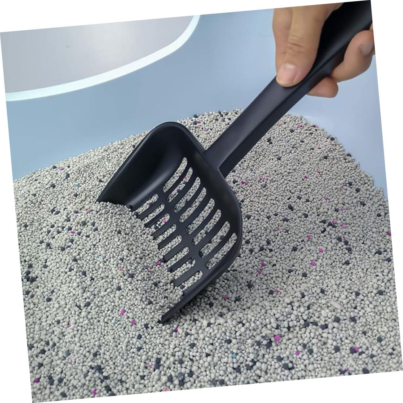 Scoop Cat Litter Litter Scoop Holder Easy to Use Portable Cat Litter Scooper Iron Cat Litter Scoop for Pet/1252