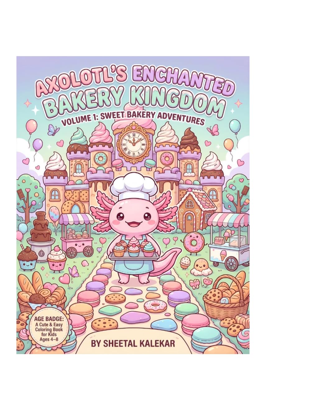 Axolotl's Enchanted Bakery Kingdom: Volume 1: Sweet Bakery Adventure