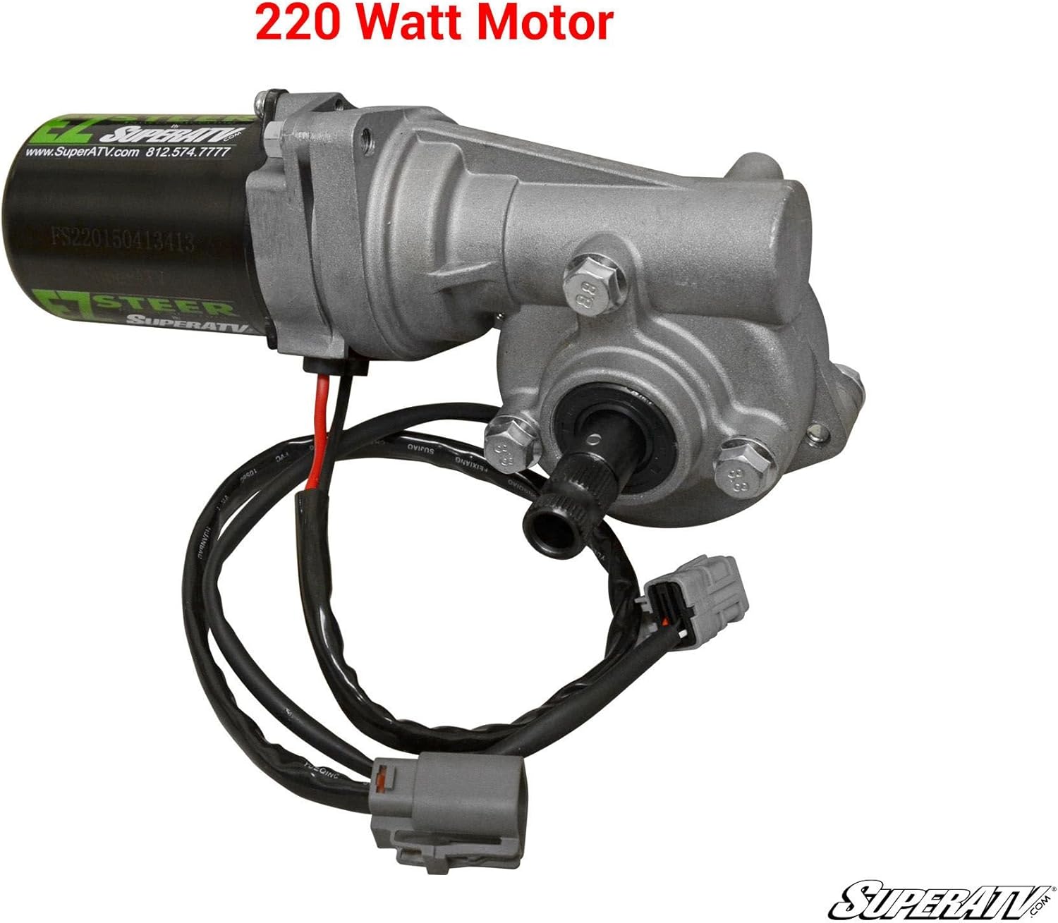 SuperATV UTV EZ-STEER Power Steering Kit for 2014+ Yamaha Viking / 2015+ Yamaha Viking VI - Reduces Steering Effort | Eliminates Bump Steer | Eases Jerk | Watertight & Compact Control Box