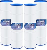 FutureWay CCP420 Pool Filter Cartridges 4-Pack | Replaces Pentair R173576, Pleatco PCC105 | NSF Certified, 105 sq.ft Each for Clean & Clear Plus 420