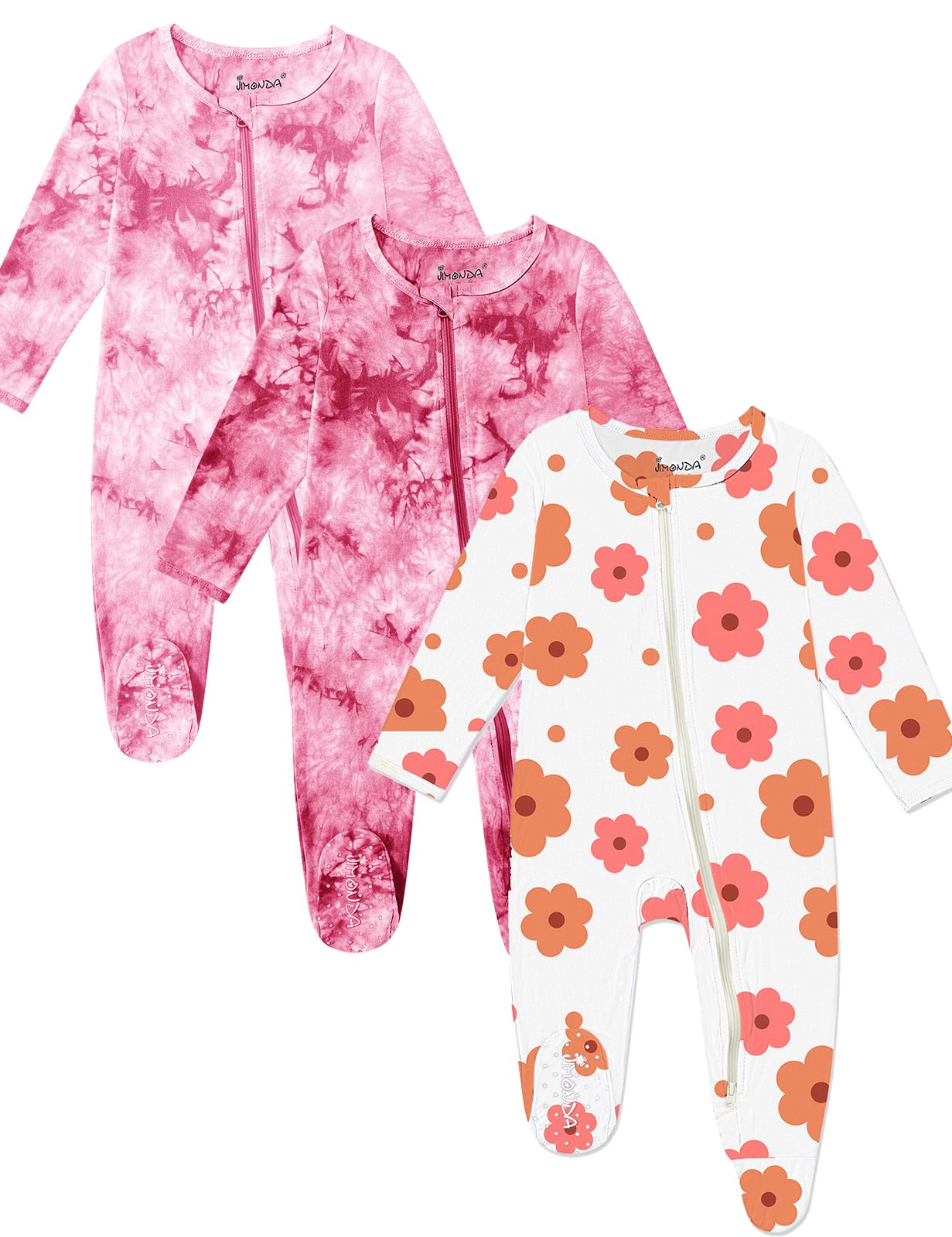 Jimonda Bamboo Footie Pajamas