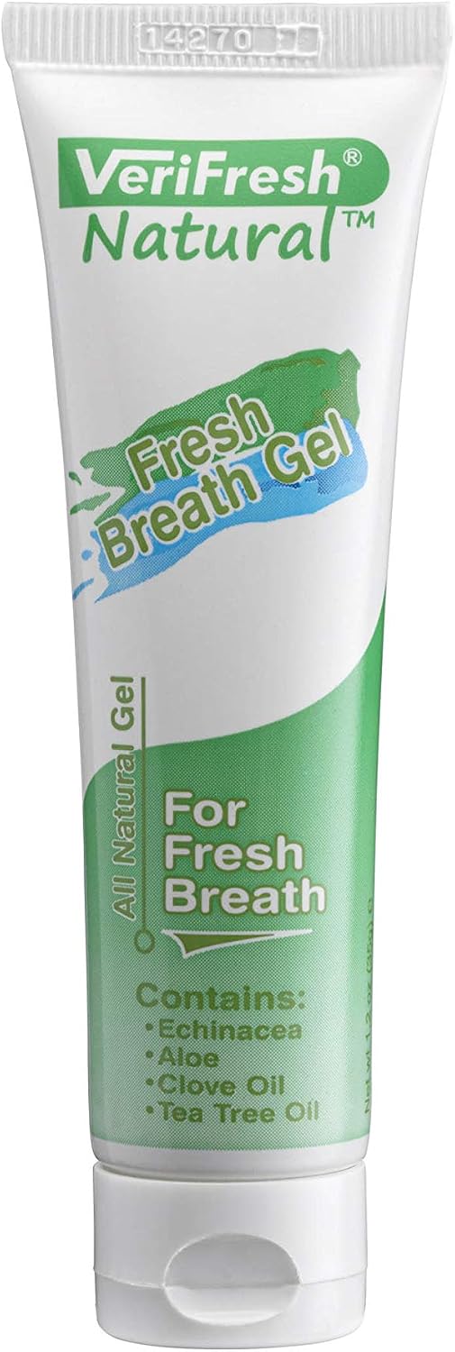 Get Rid of Bad Breath at The Source - VeriFresh All Natural Fresh Breath Gel