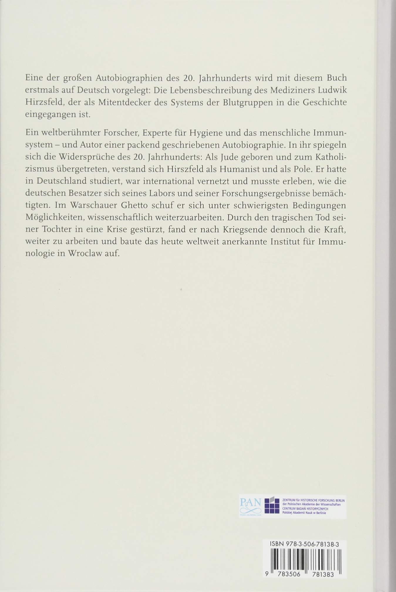 Geschichte eines Lebens: Autobiographie