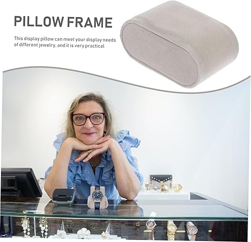 Vista 7 de NOLITOY 10pcs Watch Pillow Holder Necklace Jewelry Man Plastic