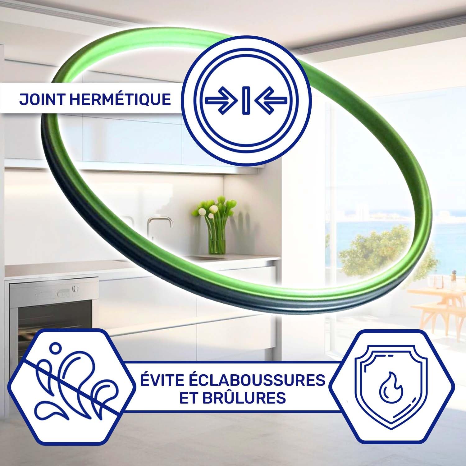 Sealed Ring Monsieur Cuisine Plus - Joint De Couvercle En