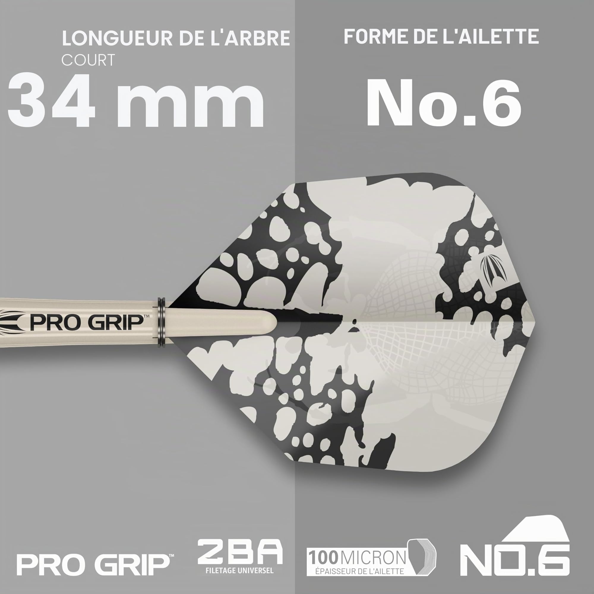 Target Darts Jeu de fléchettes EXO Edition 90% tungstène à Pointe Souple – Jeu de fléchettes Professionnelles à Pointe Souple, fléchettes Pixel Tip avec tiges Pro Grip et ailettes n°6