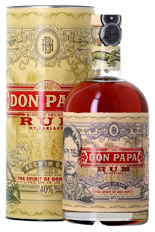 Don Papa 7 ans avec étuis - 70 cl