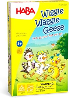 HABA Wiggle Waggle Geese Cooperative Movement Game for Ages 3+