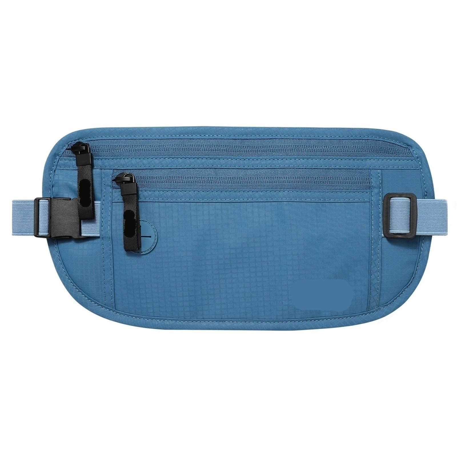 Sicherer Reise-Geldgürtel, verdeckte versteckte Reisebrieftasche, Reisepass-Geldbörsen for Männer und Frauen Für Herren(Blue)