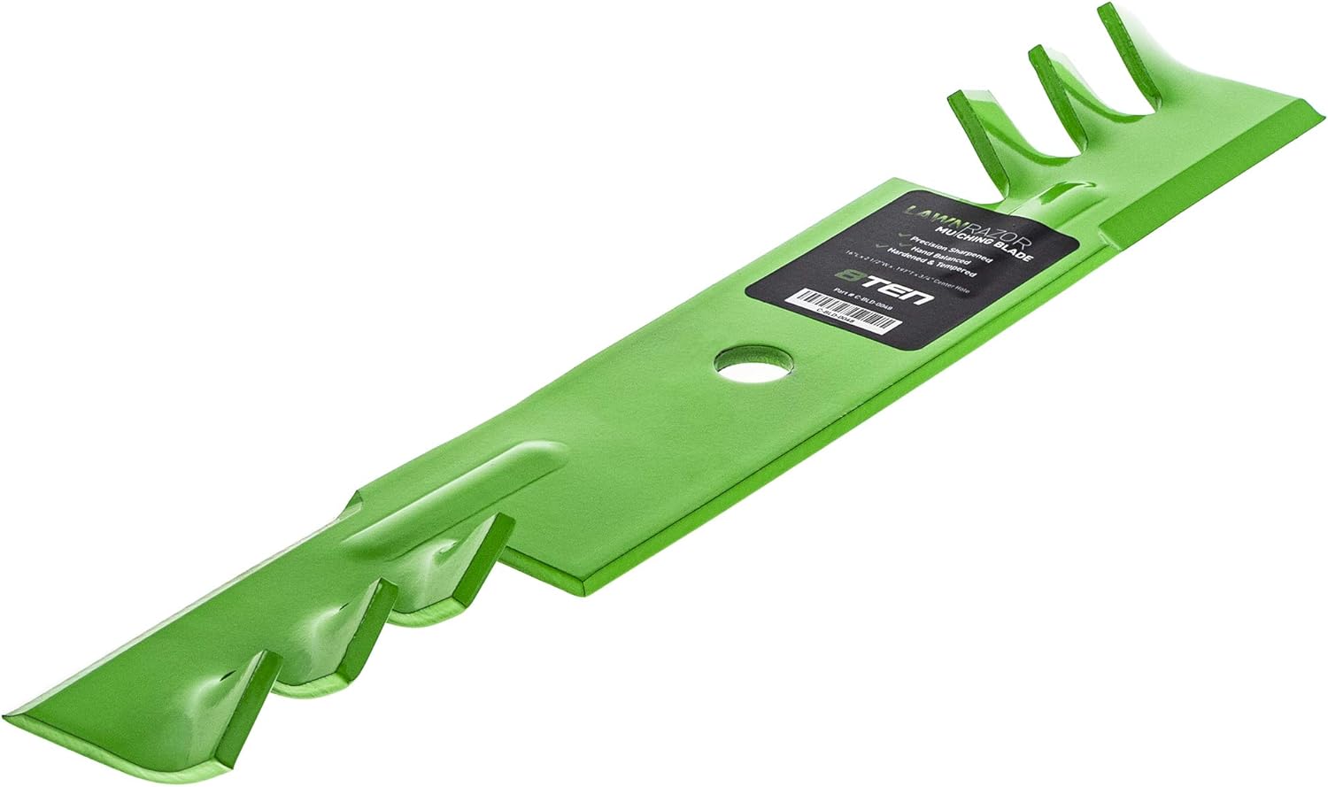 8TEN LawnRAZOR Mower Blade Set for John Deere 214 216 240 245 260 265 285 46 inch Deck M41967 AM31100 (Toothed)