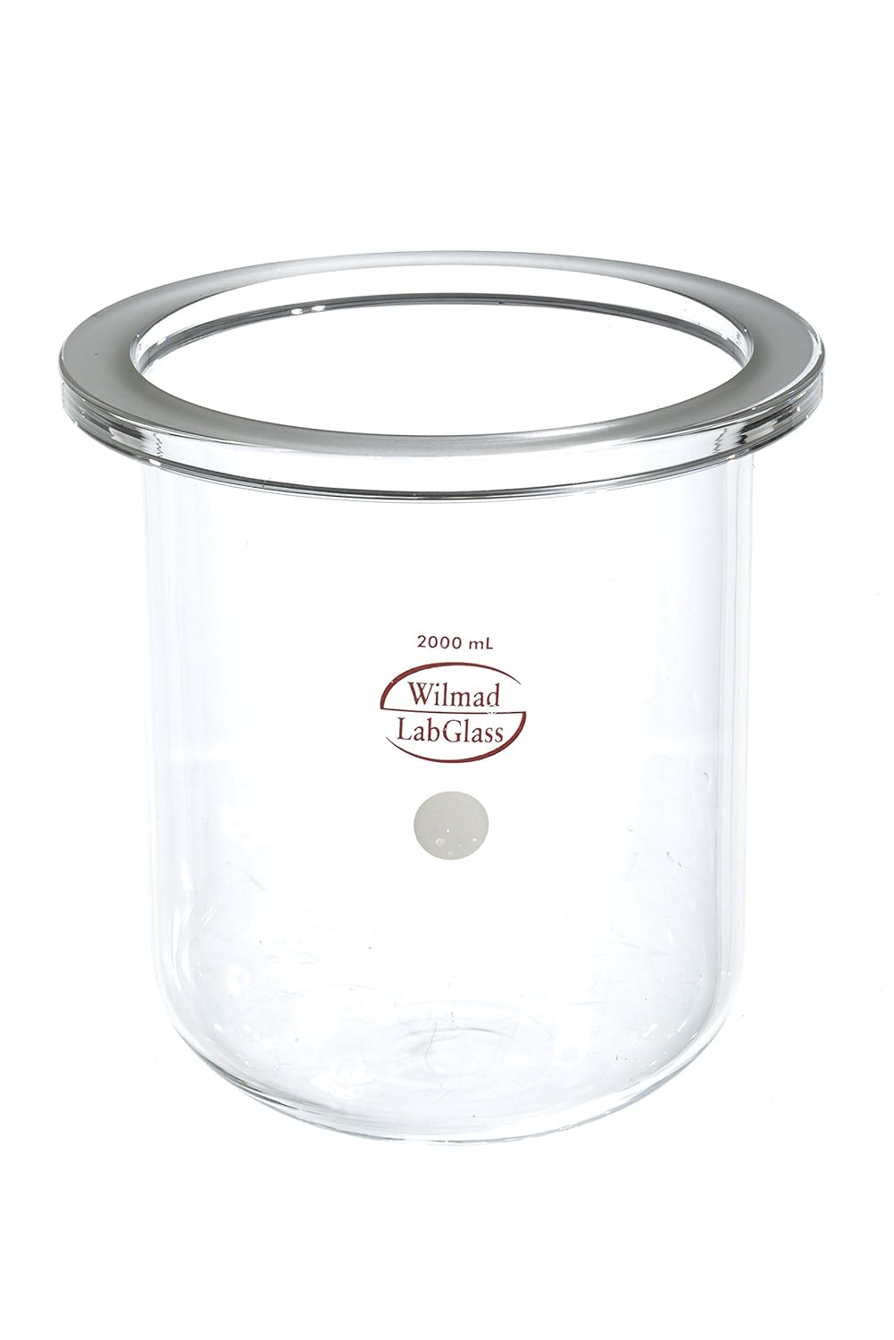 Wilmad-LabGlass LG-8082-100 Cylindrical Reaction Vessel, Flat Flange, 2L