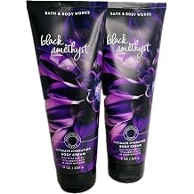 Bath & Body Works Black Amethyst Ultimate Hydration Body Cream 8 oz 2 Pack