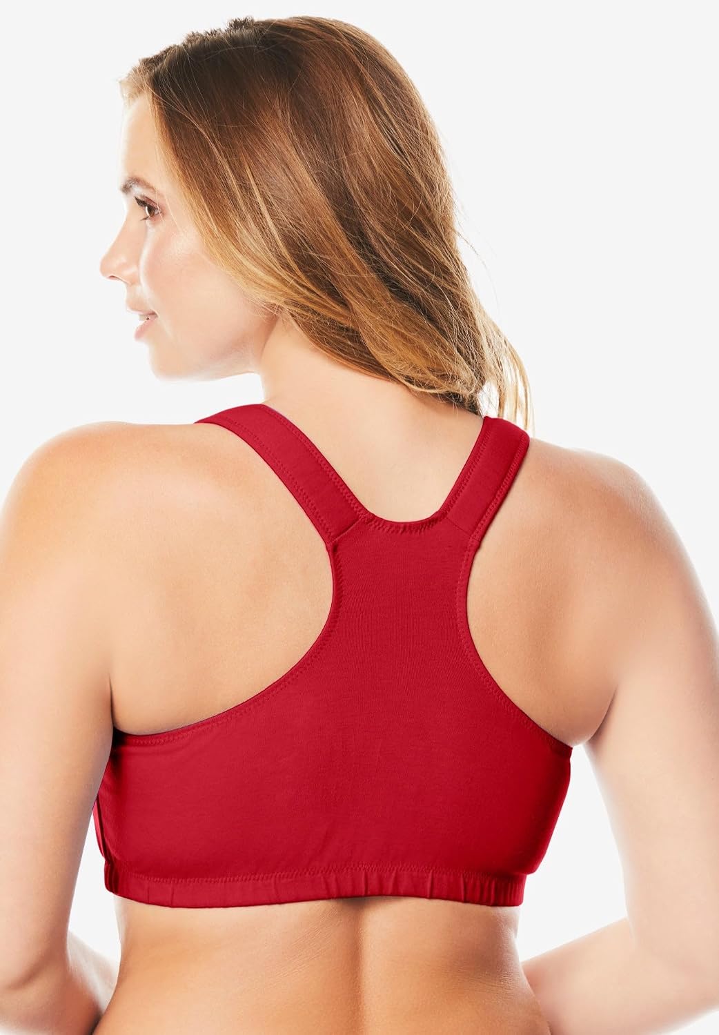 Comfort Choice Women's Plus Size Wireless Sport Bra 2-Pack