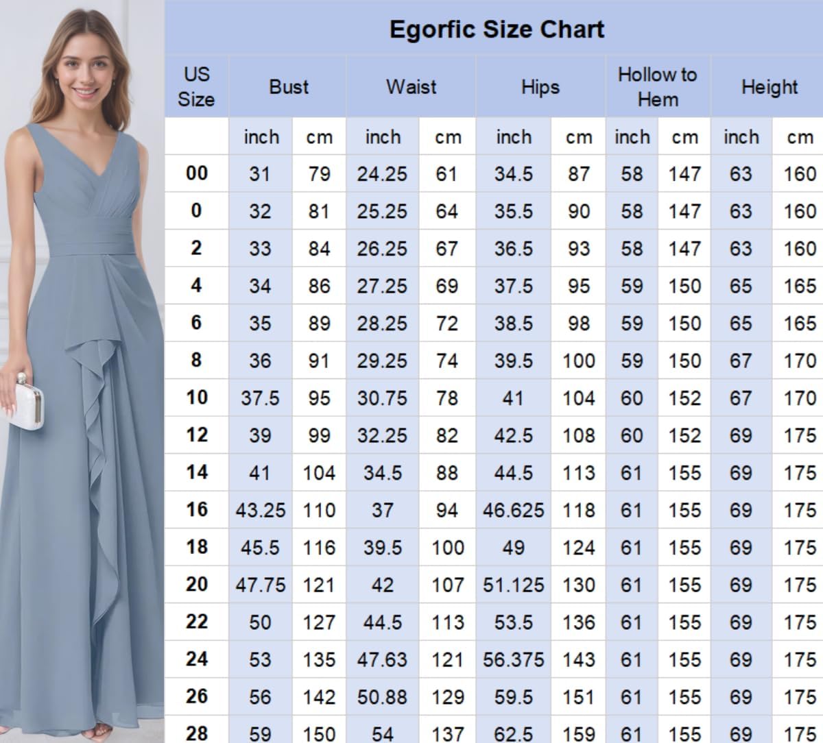 Chiffon Bridesmaid Dresses for Wedding Ruffle Long A-Line Ruched Formal Evening Party Gown - Image 5
