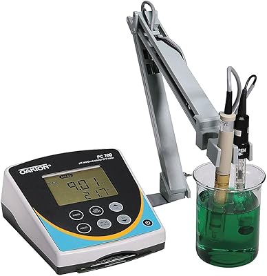 Oakton WD-35413-00 Instruments Series pH/CON 700 Benchtop Meter with pH Electrode, Conductivity/Temperature Probe and Electrode Stand, 110/220 VAC