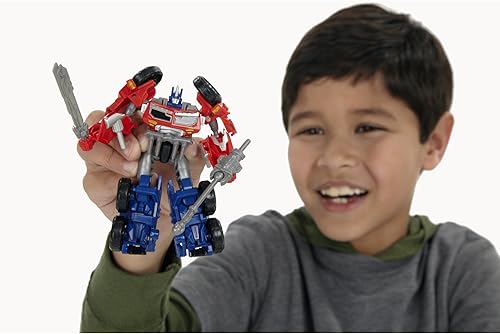 Miniatura 4 de Transformers Figura de líder de Autobot de Optimus de clase Commander de Prime Beast Hunters