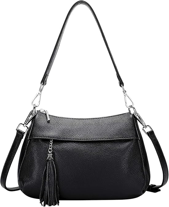 Over Earth Genuine Leather Handbags for Women Crossbody