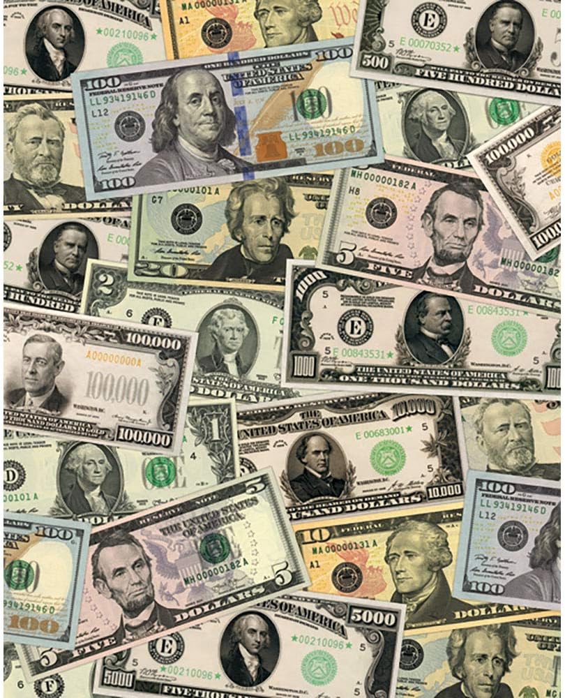 Banknotes of the United States - 1000 Piece Jigsaw Puzzle by Pigment & Hue