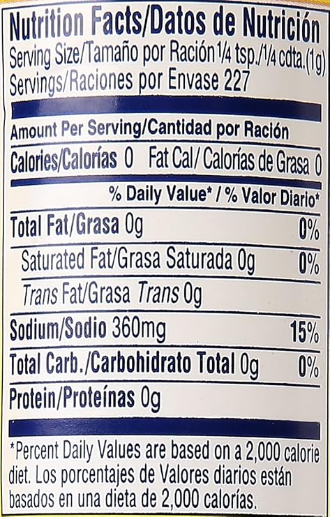 Adobo All Purpose Seasoning without Pepper by Goya, Poultry, Seafood, Meat, and Vegetable Seasoning, Fat Free and Calorie Free Latin Spice Blend, Mexican Seasoning, 28oz. Bottle | Poultry, Seafood, Meat, and Vegetable Seasoning, Fat Free and Calorie Free, Latin Spice Blend, Mexican Seasoning
