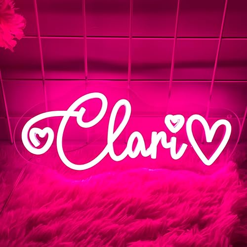 Miniatura 10 de Letrero de neón personalizado para decoración de pared, letrero de neón personalizable con nombre de neón LED, decoración de dormitorio, letrero de