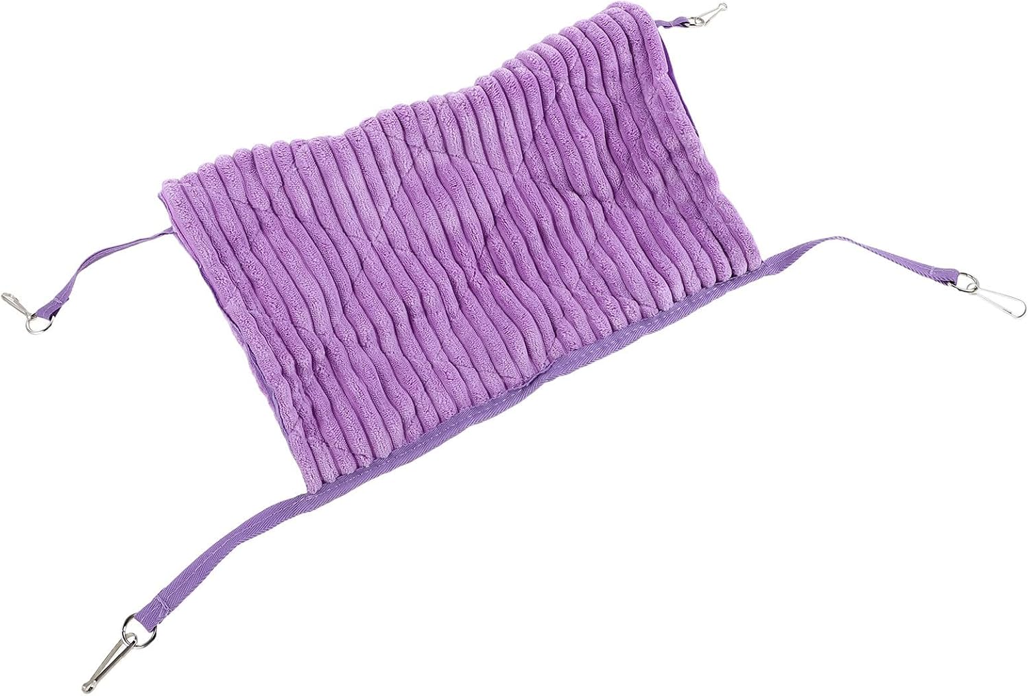 Toddmomy Small Animal Sleeping Pouch Hammock for Guinea Pig and Squirrel | Foldable Lint and Metal Build, Space Saving Cage Installation, Travel Use