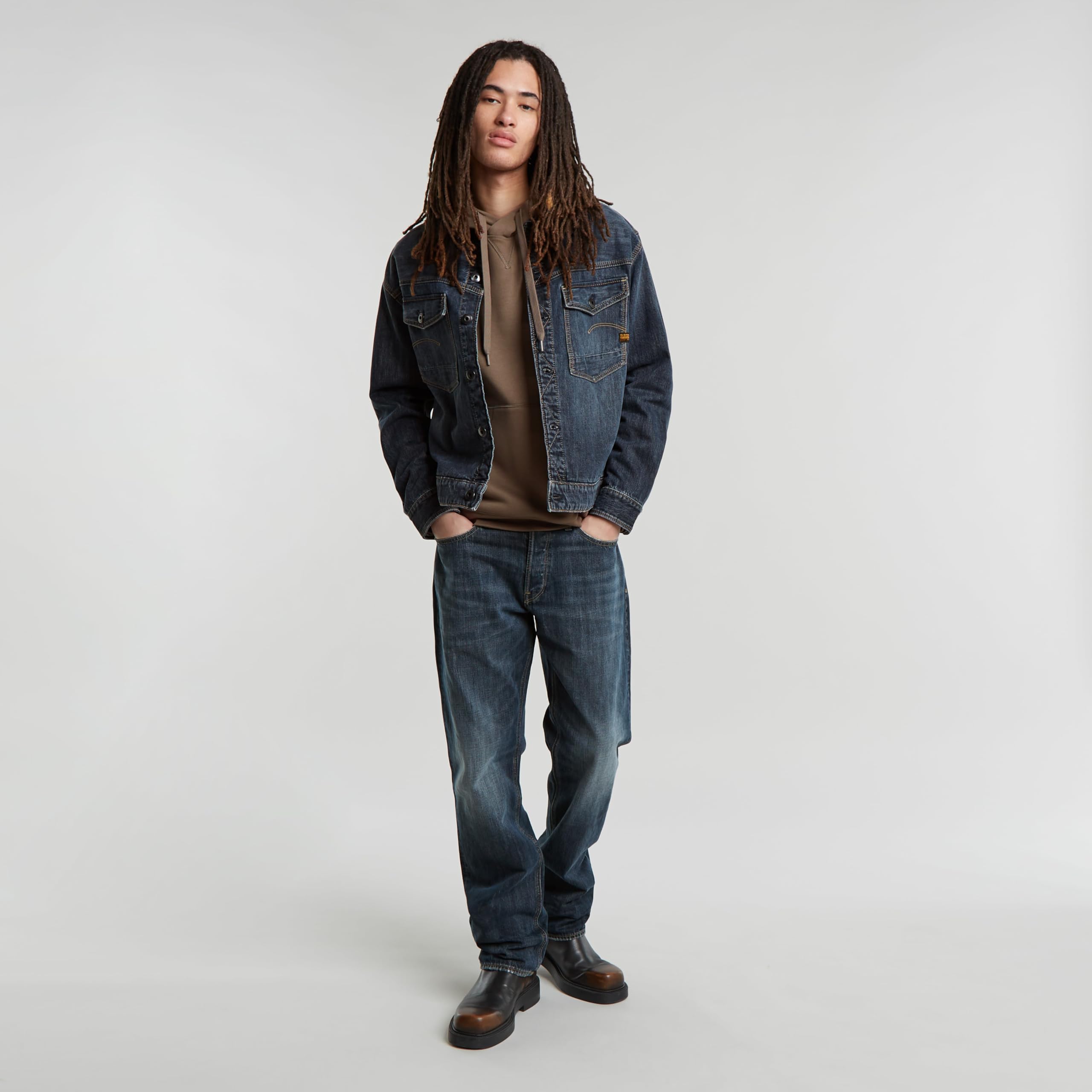 G-Star Herren Dakota Regular Straight Jeans – Bild 3