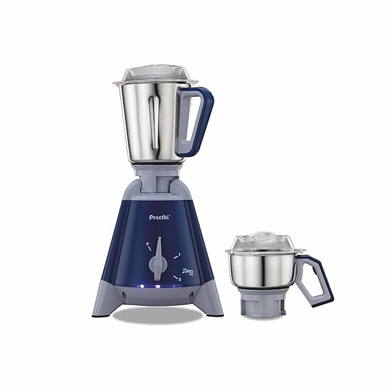 Preethi Xpro Duo MG 198 1300-Watt Mixer Grinder (Deep Blue)