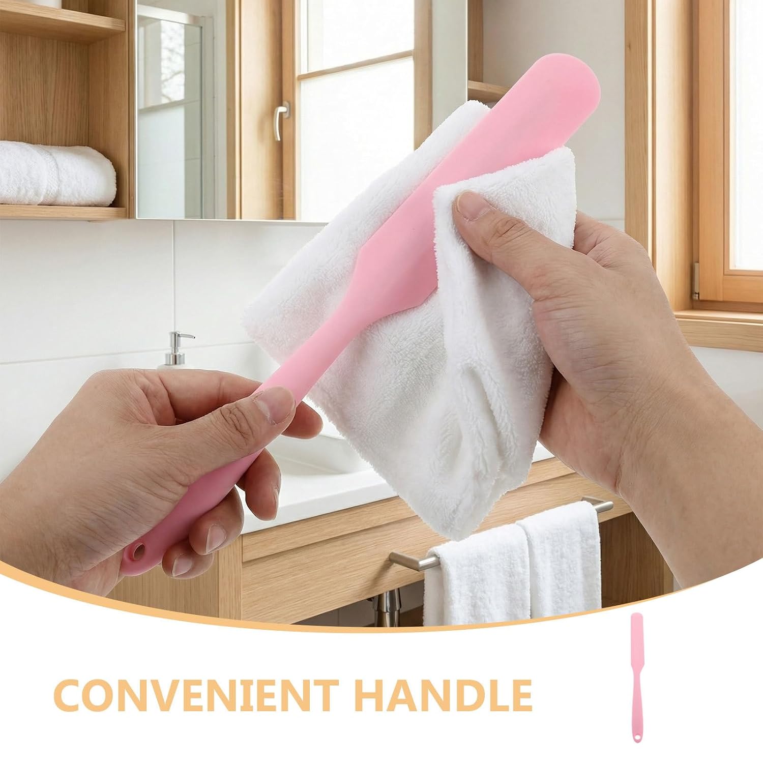 4pcs Wax Sticks: Reusable Waxing Spatulas Silicone Hair Removal Sticks Applicator - Hard Scraper for Home Salon Body Use