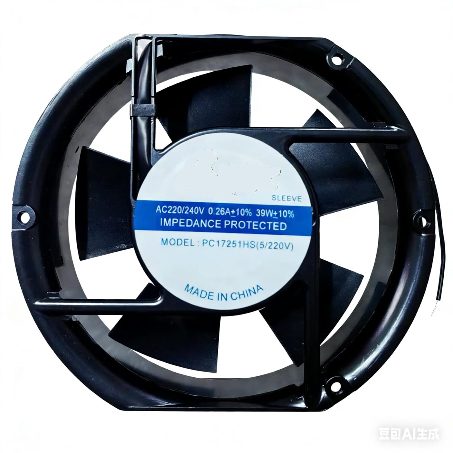 PC17251HS AC Fan 220V 39W 17251 Axial for Industrial Cabinet