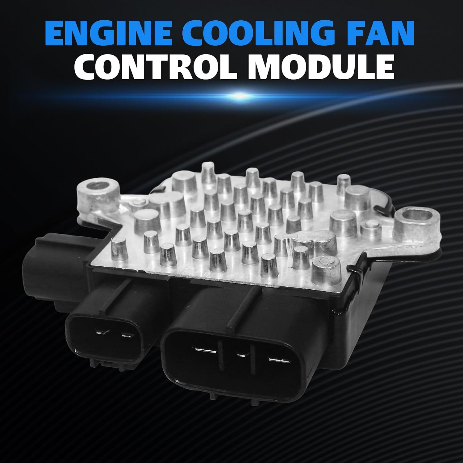 21493-EH10A Engine Cooling Fan Control Module for Infiniti EX35 FX35 EX37 FX37 FX50 G25 G35 G37 M35 M45 M37 M56 Q40 Q50 2006-2017 Nissan 370Z GT-R Juke 2009-2017 Replace 21493-4GA0A 21493-EG000