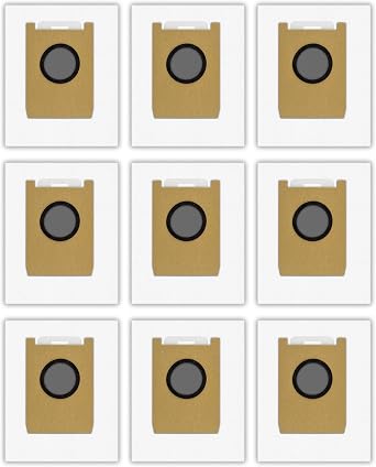 9 Pack E20 Replacement Dust Bags Compatible With Eufy 3-in-1 E20 Robotic Vacuum Cleaner, Vacuum Replacement Dust Bags, Canister Bags, Vacuum Bags, Accessories Kit