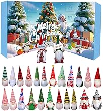 Starnearby 2025 Gnome Christmas Advent Calendar, Gnome Advent Calendar, Christmas Decoration 24 Days Gnomes, Christmas Countdown Calendars, Christmas Gift (A)