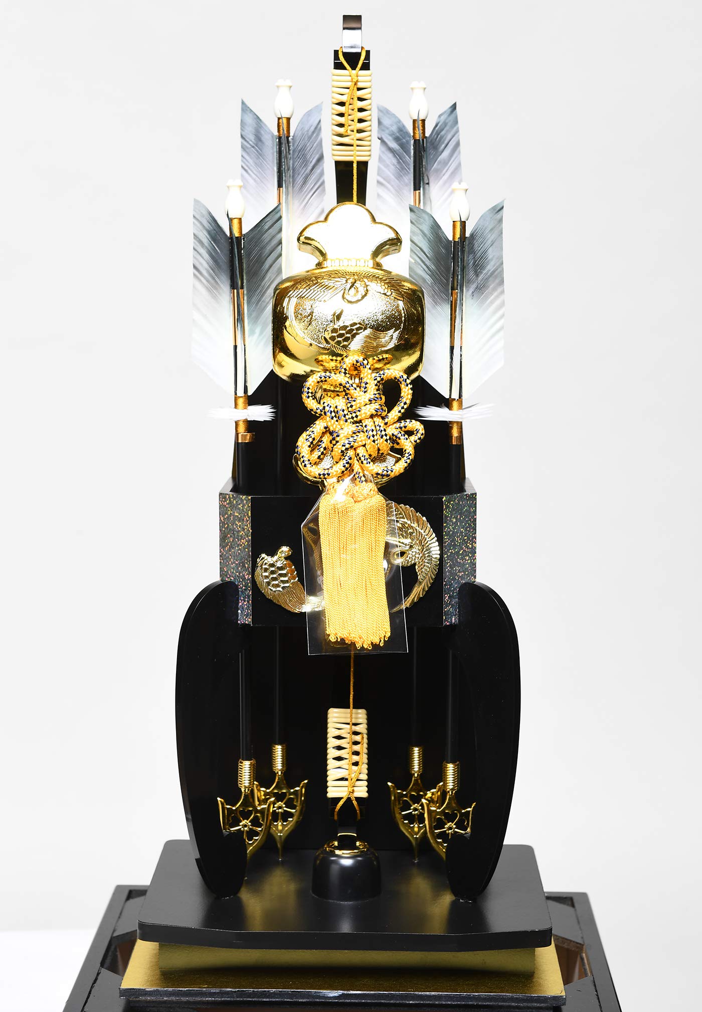 節句の破魔弓 Amazon | 【初節句】【破魔矢】18号 鉄刀木箙飾[TAGAYASAN