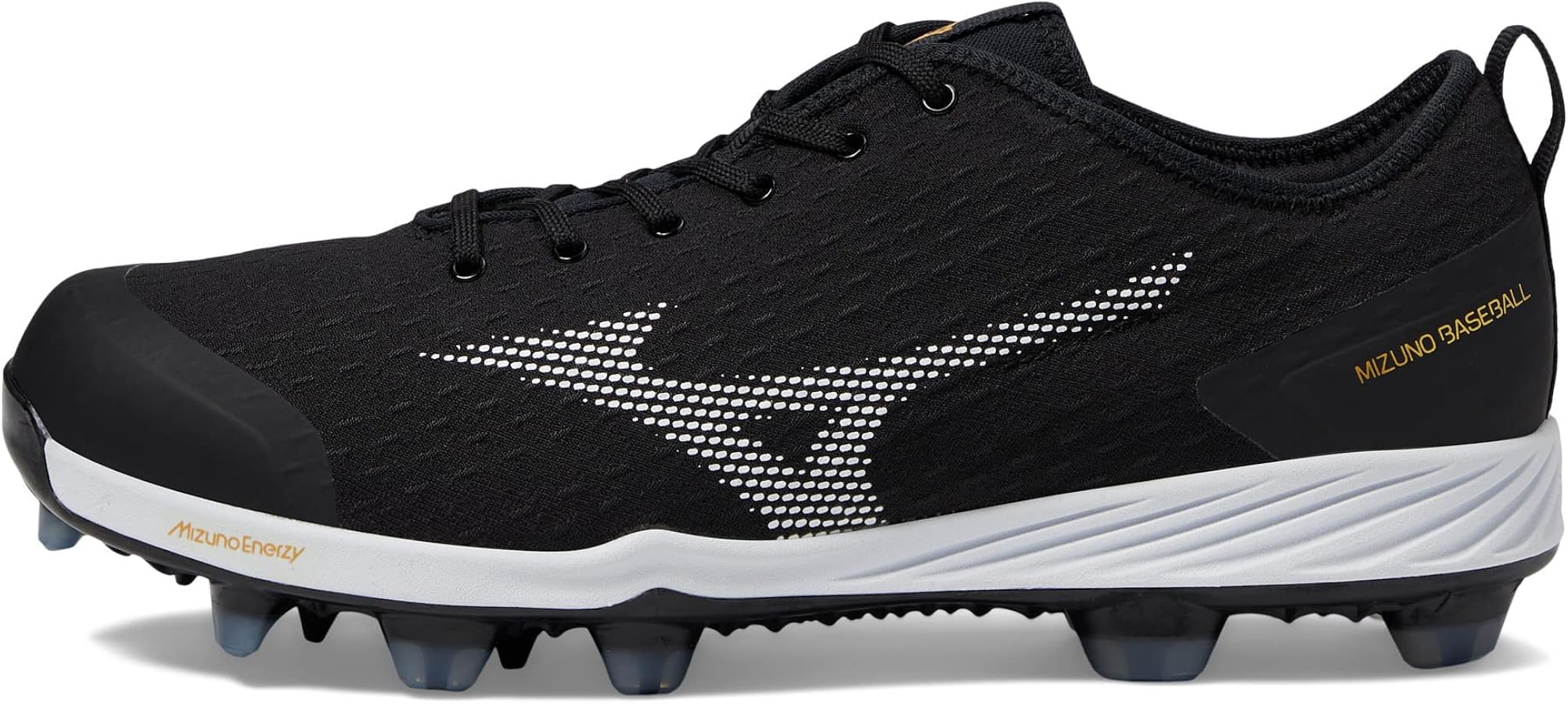 Amazon.com | Mizuno Men's Dominant 4 TPU Baseball Shoe, Black