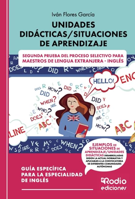 Portada de Unidades Didácticas Situaciones de Aprendizaje. Segunda prueba del proceso selectivo para Maestros de Lengua Extranjera Inglés
