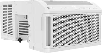 GE Profile ClearView Window Air Conditioner 6,100 BTU, WiFi Enabled, Ultra Quiet, White