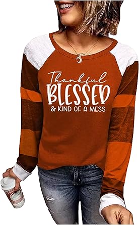 Thankful Blessed Thanksgiving Shirts 