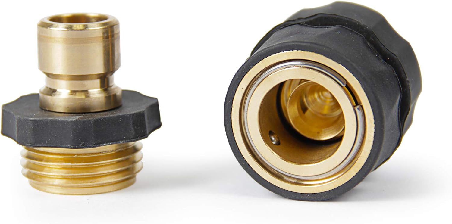 Camco 20135 Brass Quick Hose Connect