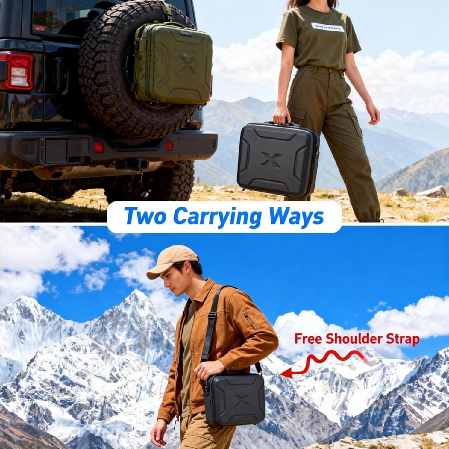 Carrying Case Compitable with Starlink Mini – Waterproof, Shockproof EVA Travel Bag... - Image 7