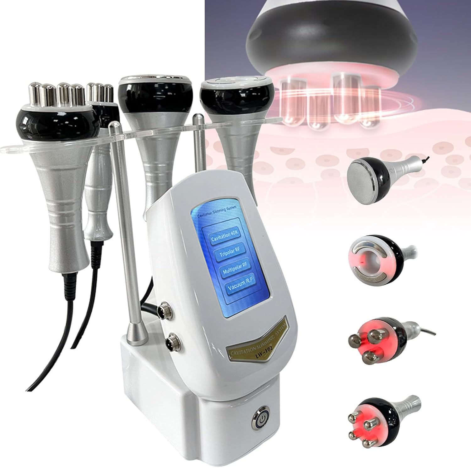 40K 4-In-1 Cavitation Ultrasonic...