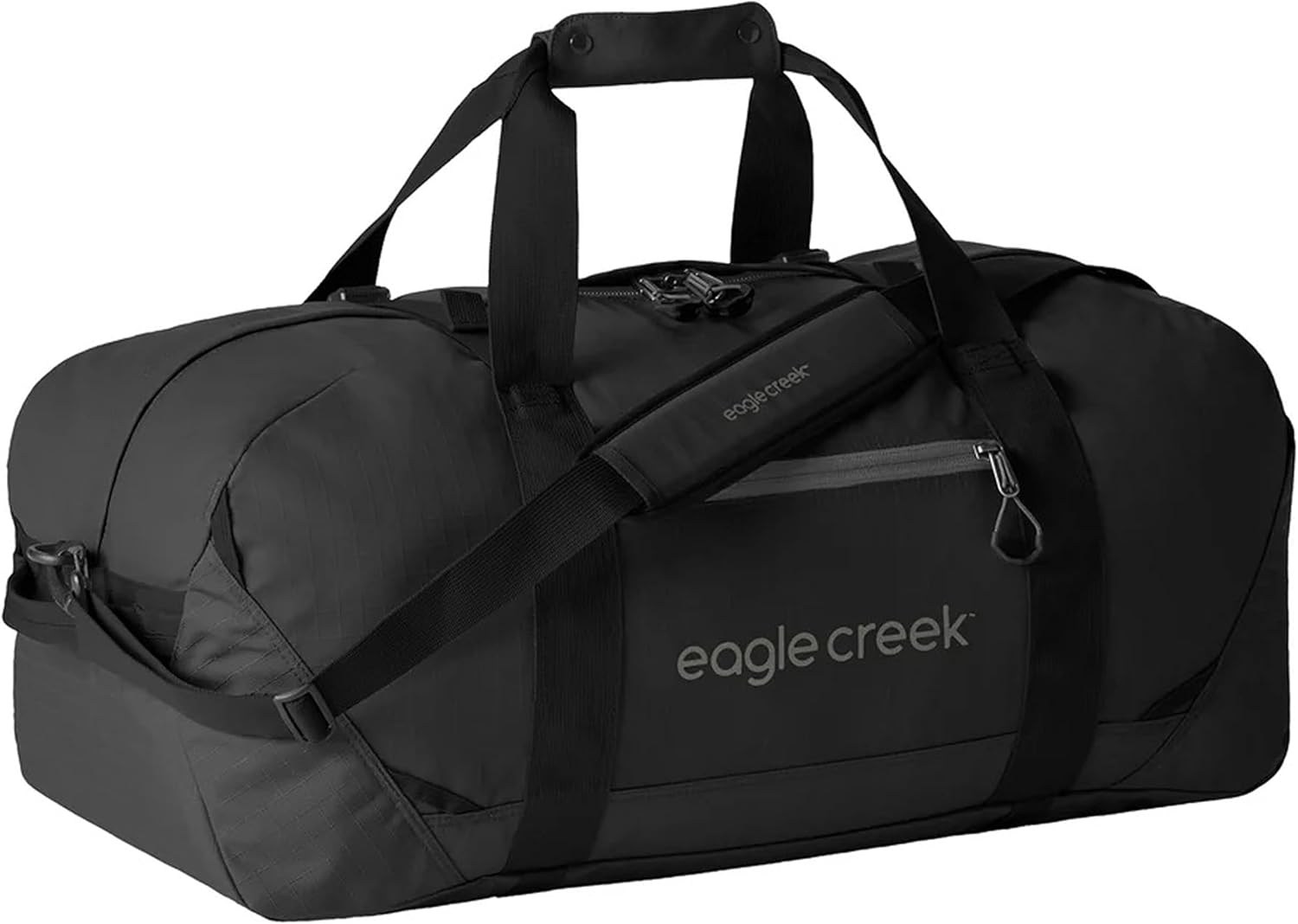 Eagle Creek No Matter What Duffel Bag - Eco Friendly Duffel for Sustainable Travel - Adjustable Shoulder Strap - Multiple Carry Options - Easy to Store - Atlantic Blue - 40L